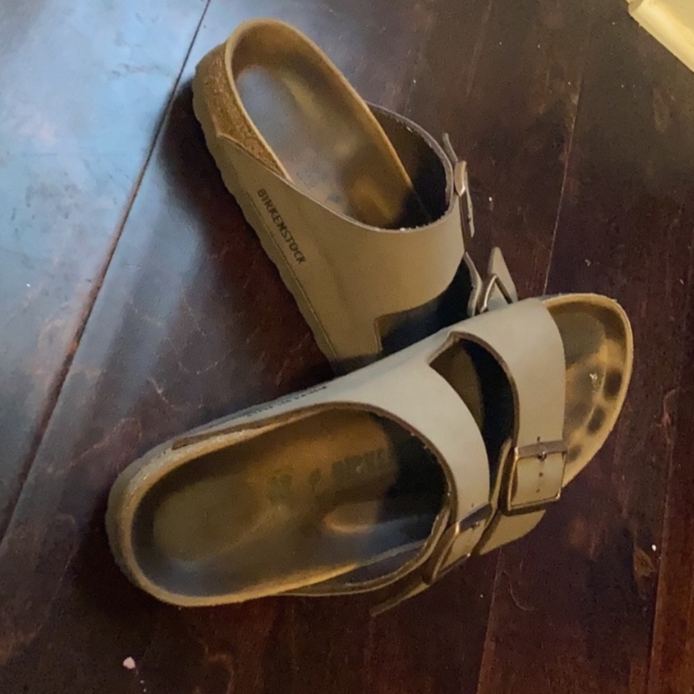 Brown Birkenstocks